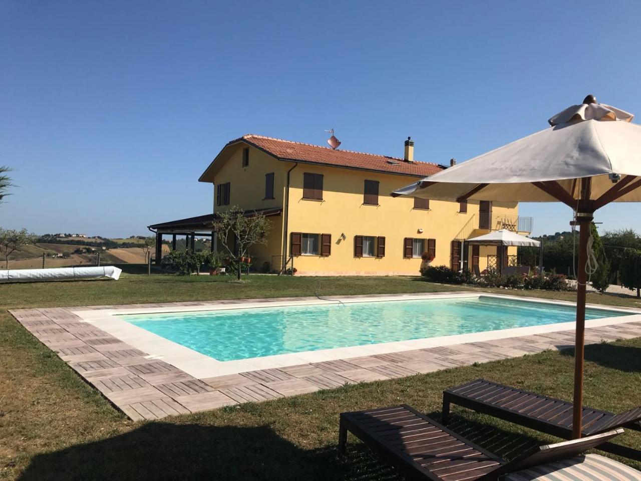 B&B Villa Olesia Ostra Eksteriør bilde